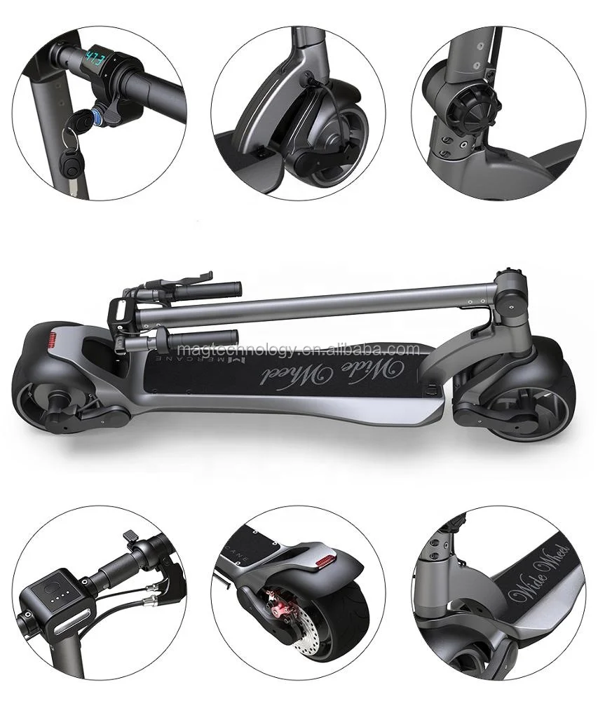 2020 CE Rohs Adult HS Code Okai Elektro 36V Dual 500W Motor E Scoter 500W Scuter Electric Scooter With Seat