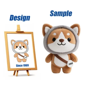 Shengye China Manufacture Custom High Quality Dog Plush Soft Stuffed Cute Cartoon Anime Animal Backpack Doggy Dog Plushies Toy