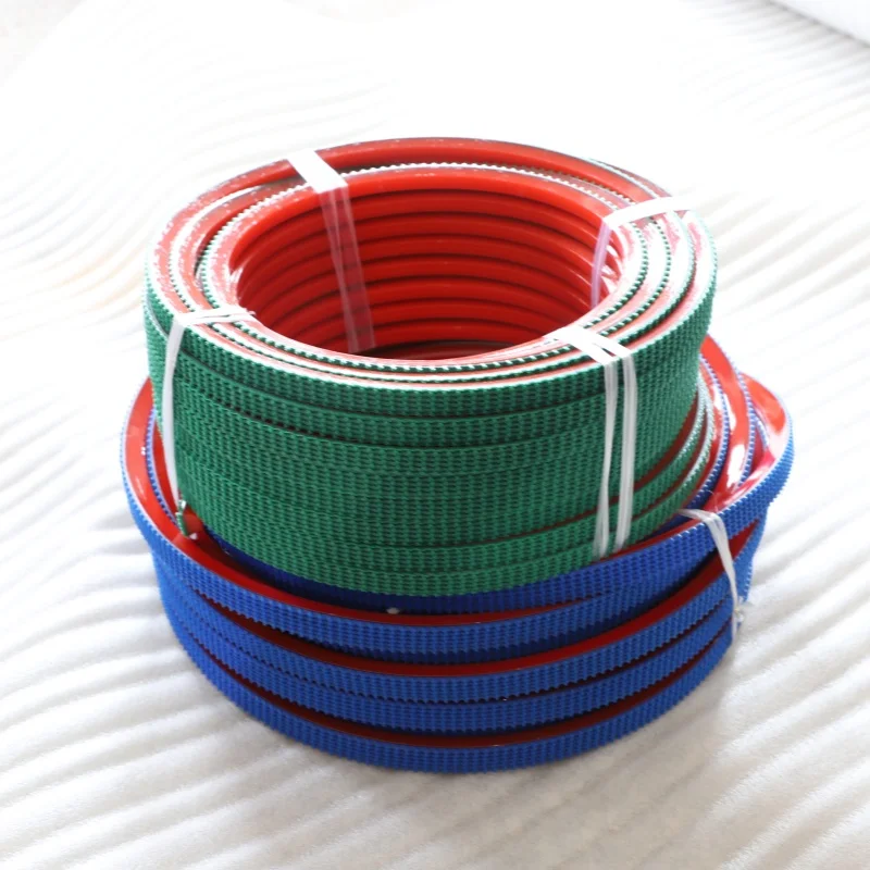 product food grade polyurethane conveyor belt with non slip surface and pattern customizable pu belt cut to size-7