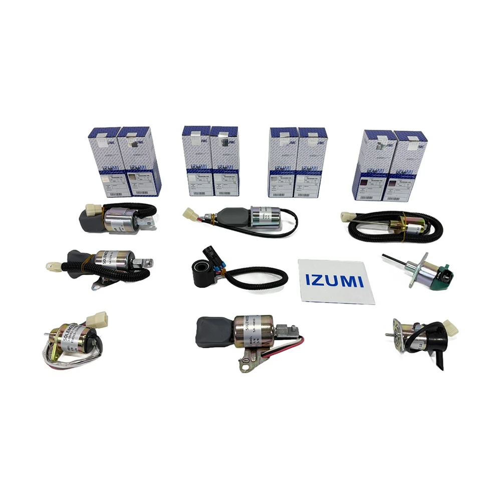 IZUMI 403-11, 403-15, 403A-15, 403C-13, C6.6 Stop Solenoid Valve for Perkins