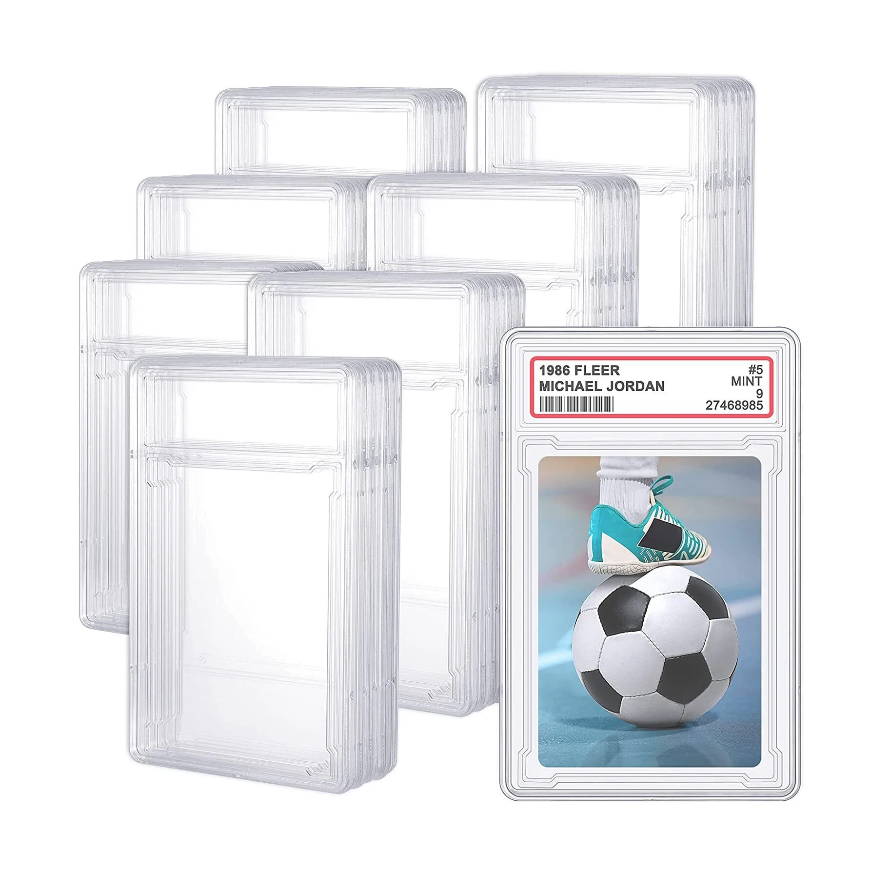 Custom Strong Graded Card Holder Ps Transparent Plastic Trading Card