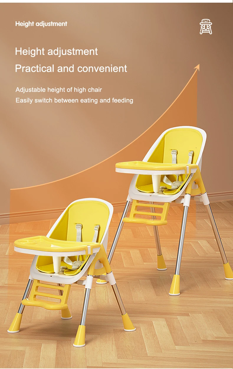China factory high chair baby feeding portable feeding chair baby seat plastic 2 in 1 for kids and children eating dining