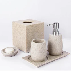 Гостиничный набор для ванной комнаты мыльница из полирезины Диспенсер насос мыла бутылка аксессуаров оптовая