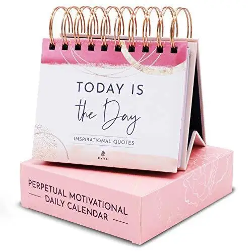 Calendario Da Scrivania Con Citazioni Motivazionali – 365 Giorni Di Frasi Positive Per Donne, Regalo Ispirante