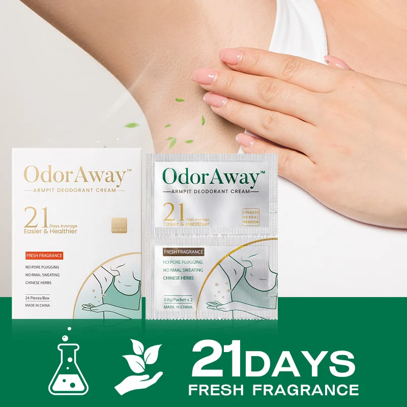 Disposable Deodorant Cream - 21 Days Long Lasting Fragrance