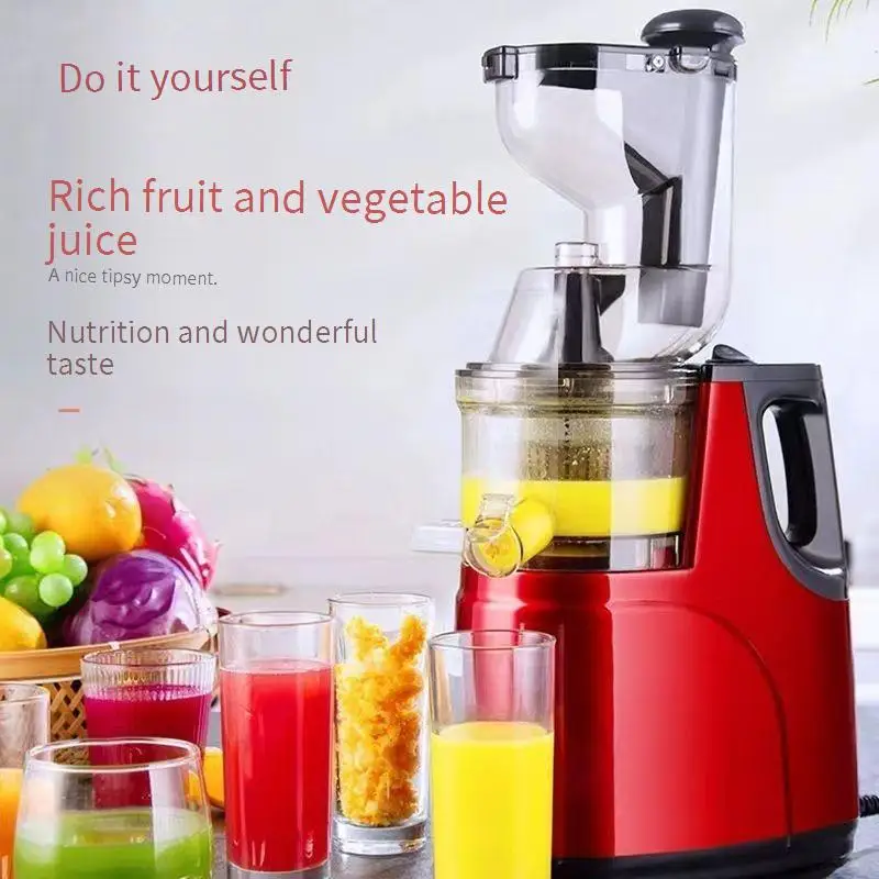 Wide Chute Press Fruit Machine Commercial Juicer Extractor Manual Slow Juicer