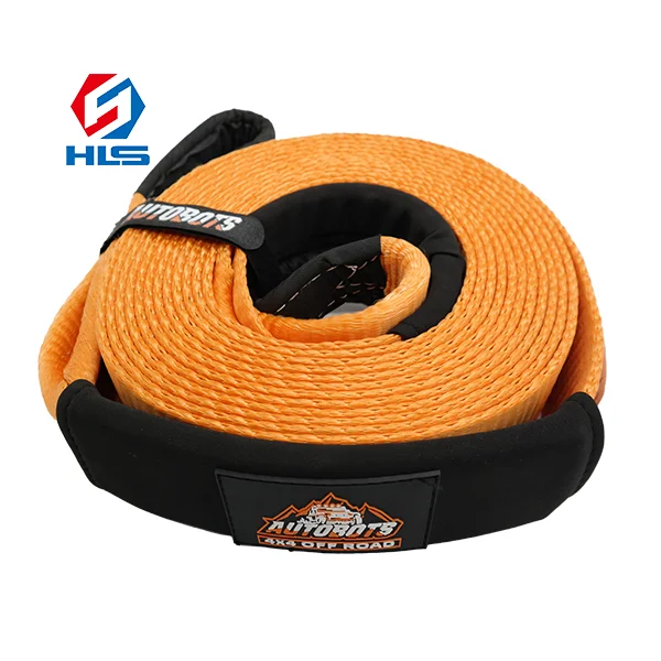Cycle Handlebar Tie Down Straps Recovery Heavy Duty Car Tow Strap  Tow Cable Towing for Truck Snatch Recovery Strap
