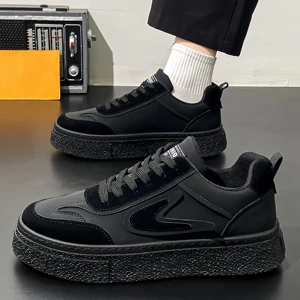 Spring Summer New Men's Casual Wholesale Sick Soft Sole Skateboarding Shoes Autumn-Breathable Soft Mesh Walking Running Shoes