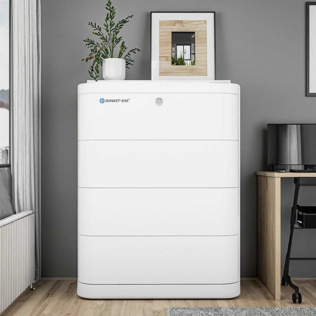 product sunket high voltage 3000v lithium battery pack lfp stackable system hybrid grid connection eu stock solar energy storage split-2