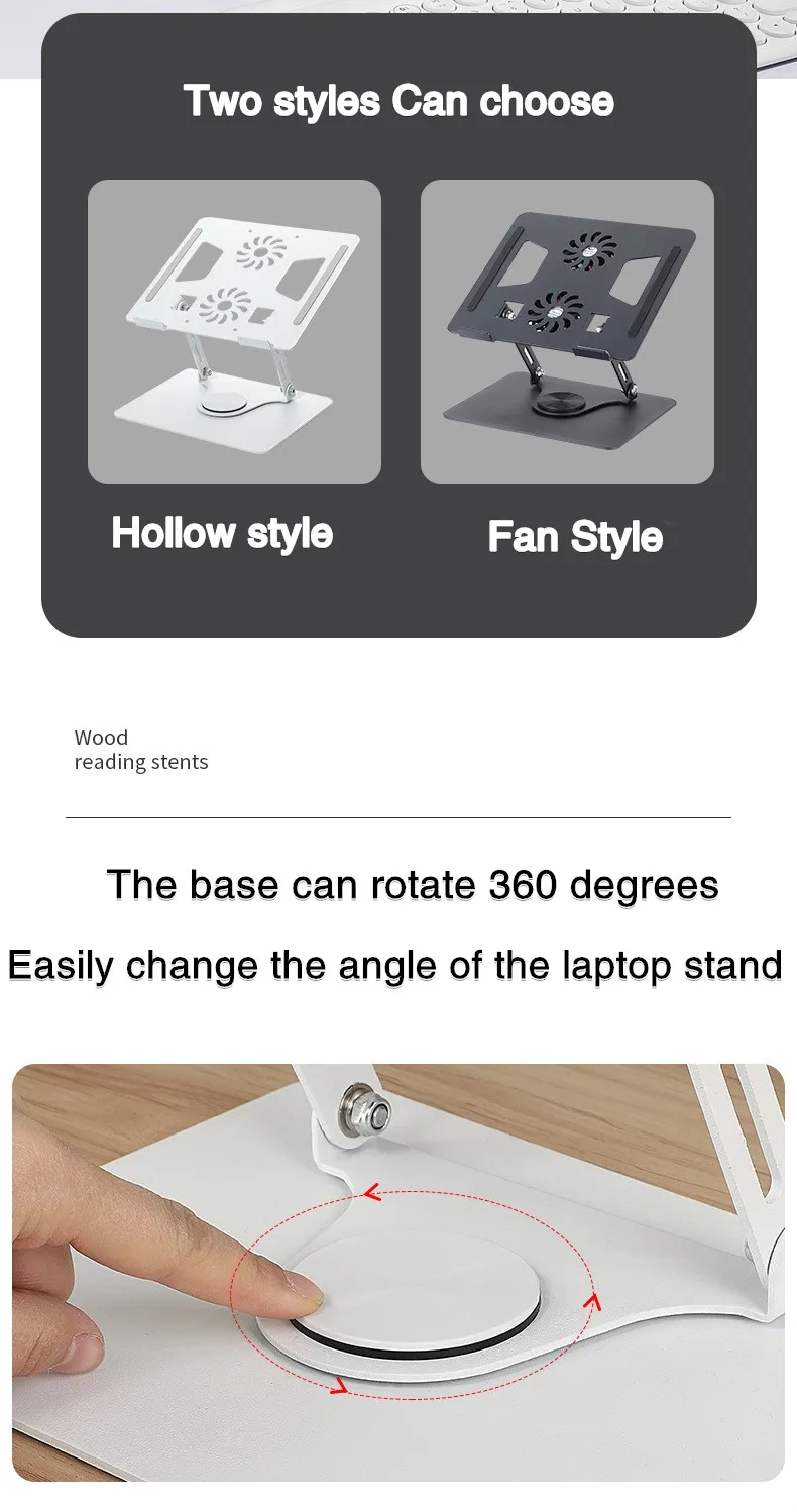 360 Degree Rotate Laptop Stand, Aluiniu At ₹ 900/piece In New