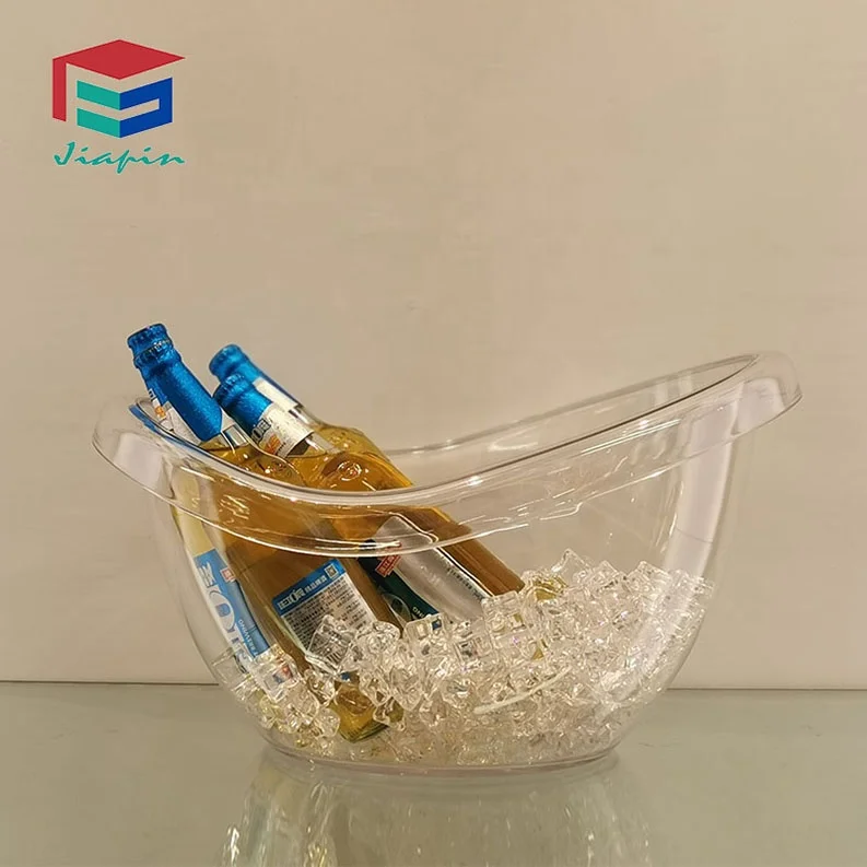 Multifunctional Huge 12L Polycarbonate Beer Buckets  Ice Bucket Custom logo with High Quality