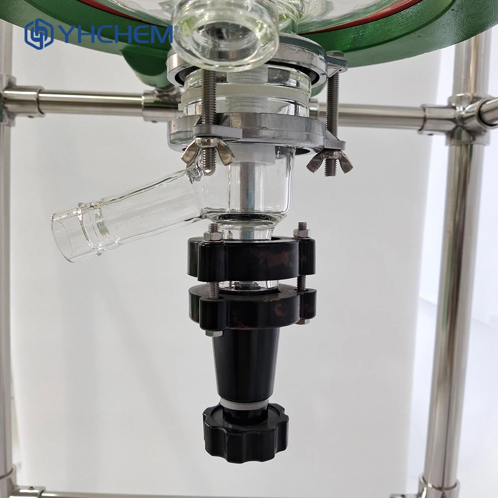 Lab Fluidized Bed Reactor with Borosilicate Lab glassware and Surface