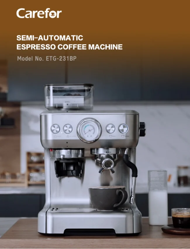 20bar Ground Cappuccino Coffee Machine Espresso Instant Coffee Maker