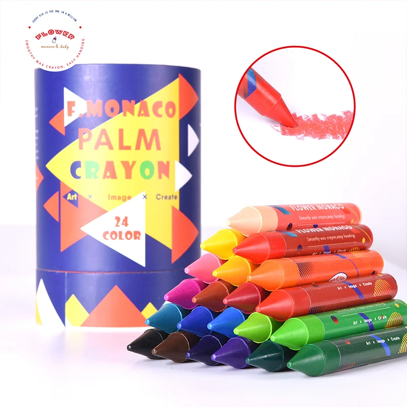 montcool Toddler Crayons, 16 Colors Non Toxic Jumbo India