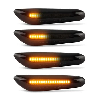 Dynamic Led Side Marker Indicator Lights For Bmw E90 E91 E92 E93 E46 ...
