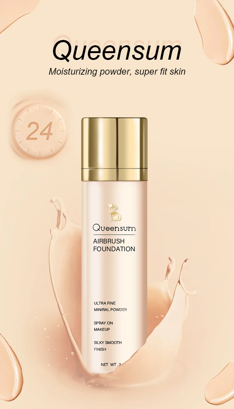 Fine Mist Skinfriendly Foundation Spray Matte Silky Waterproof