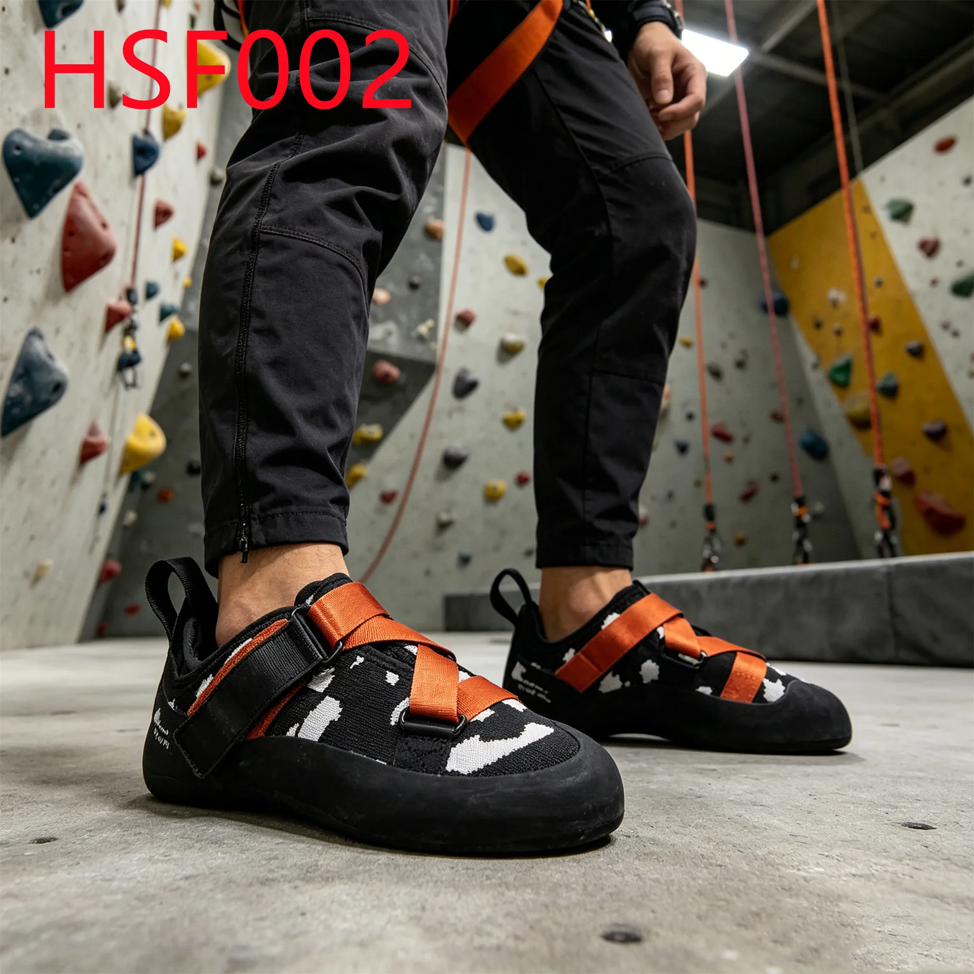 YYR,Bouldering Gym Reducing Scuffing&wear Toddler Friendly Rock Shoes Competition Route Durable Materials Climbing Shoes HSF002
