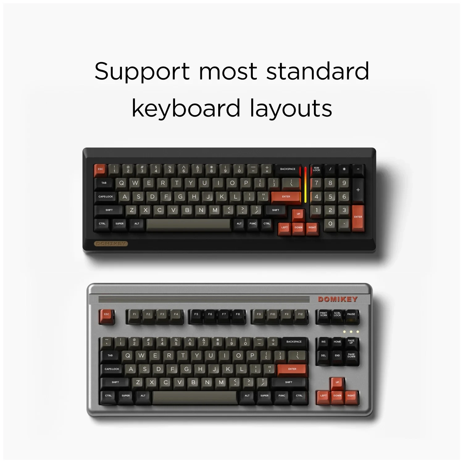 Domikey SA Profile Dolch Keycap Set - Retro ABS Gaming Keycaps