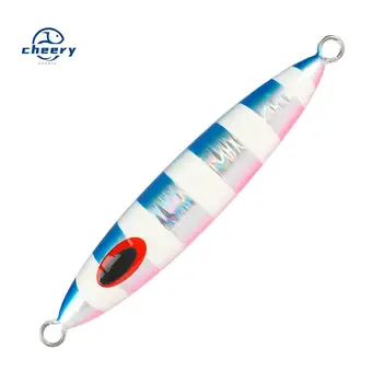 CHEERY Jigging Pro Metal Jigging Lures Isca Luminous 160-440g Slow Fall Deep Sea Boat Lures Fish for Tuna – Metal Jig – view 2