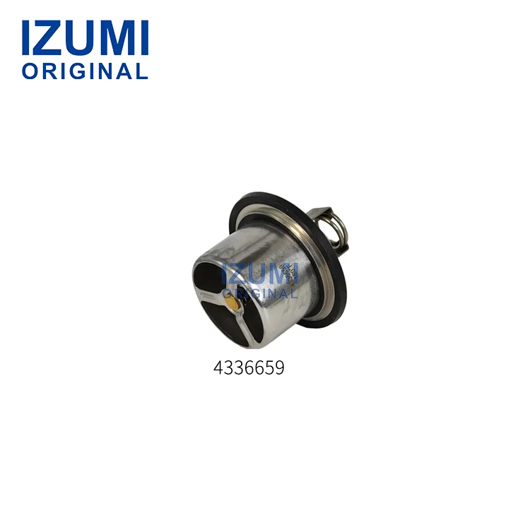 Bộ phận động cơ diesel chính hãng IZUMI – Bộ điều nhiệt cho động cơ Cummins M11, N14, X15, 180F, mã phụ tùng 4336659
