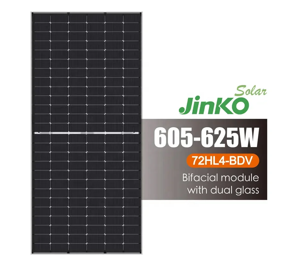 Tiger Neo N-type 78HL4-BDV. 605-625 Watt. Bifacial Module with Dual Glass.  N-Type. (620W)