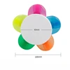 Five-color lucky flower