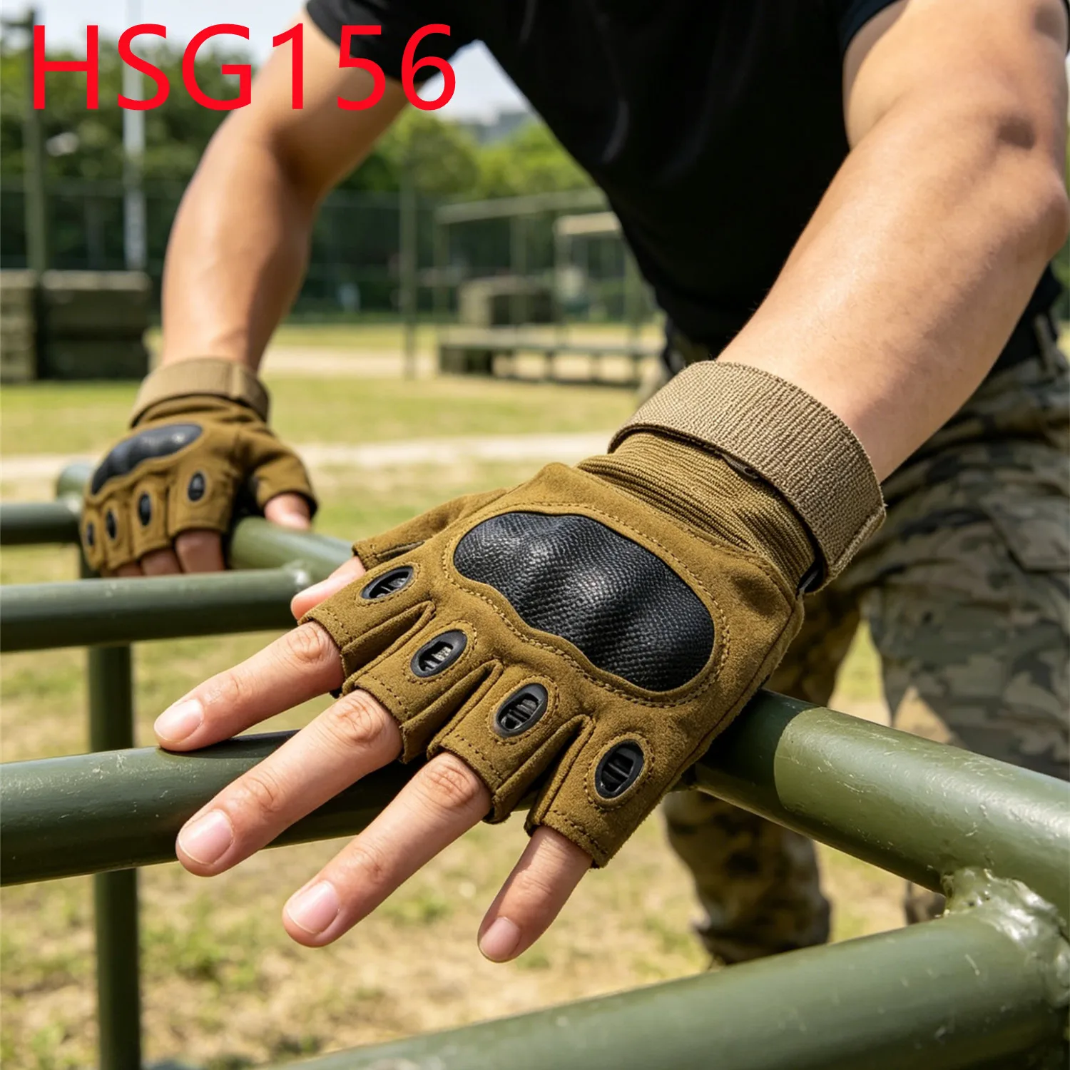 YYR,Combat Grade Hard Shell Knuckle Protection Tactical Gloves Outdoor Training Multi-colors Men/women Fighting Gloves HSG156
