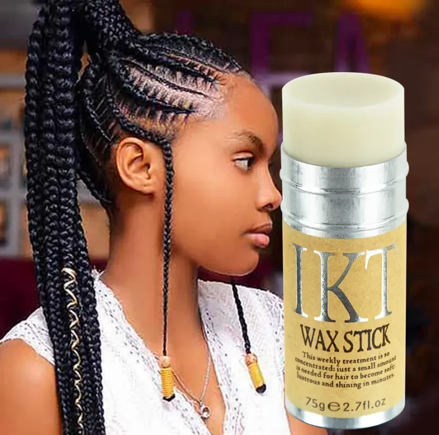 Custom Logo Edge Control Wax Stick Private Label Styling Hair Wax Stick