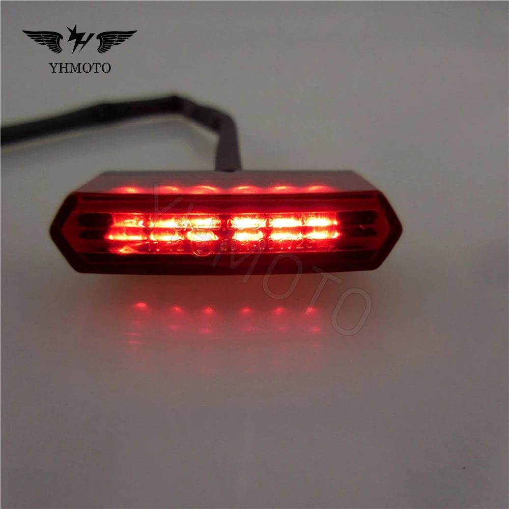 Moto Luci Arresto Freno 11 LED Fanale Posteriore Per Moto - Foto 10
