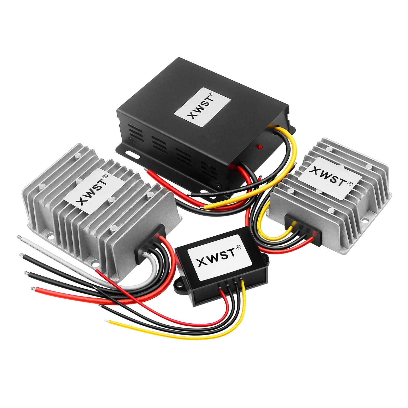 Power Supply Inverter Converter 12V to 27V Module  1-20A Step up Boost DC DC Transformer Adapter Voltage Regulator for Car