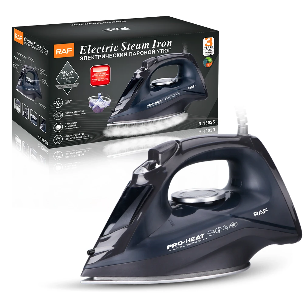 Professional Hand Steam 1600w Garment Ceramic Coating Cordless Electric