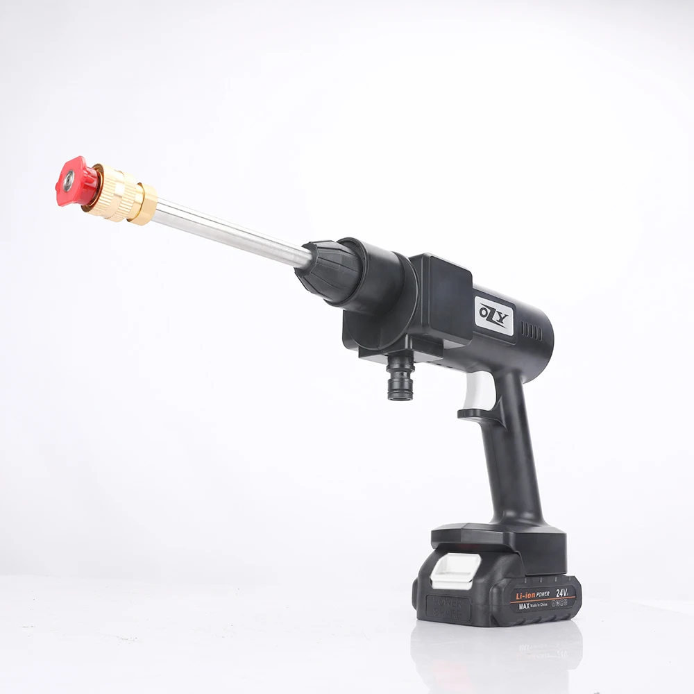 40 Bar Rechargeable Wash Pump 24v 48v Mobile Handheld Cordless Car