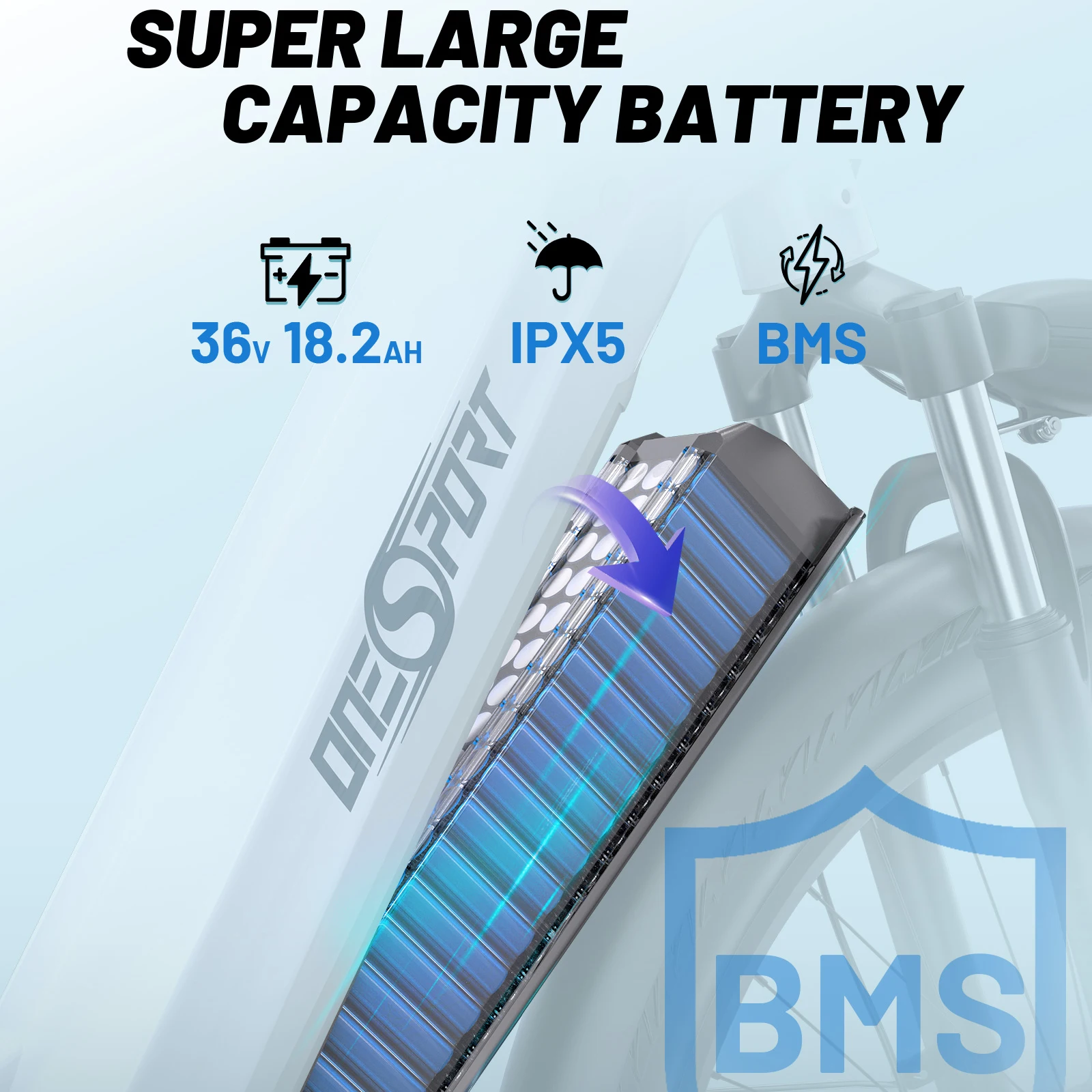 ONESPORT OT05 Cheap Adult Hybrid Electric Road City EBike 36V 18.2AH 250W Lithium Battery with 7 Speed Sensor UK EU Warehouse