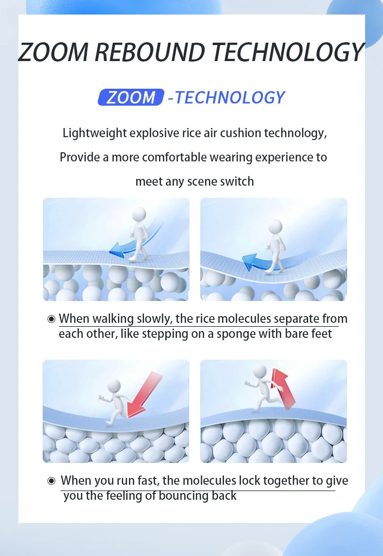 Custom Zoom Air Cushion Sports Insoles Wholesale