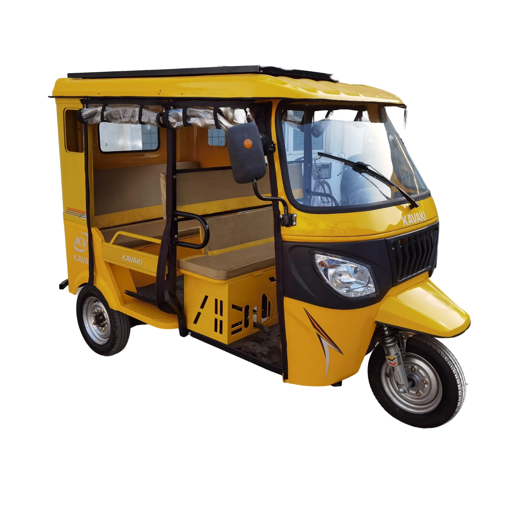 KAVAKI Solar panel electric tricycle 3 wheel motorcycle tuk tuk other ...