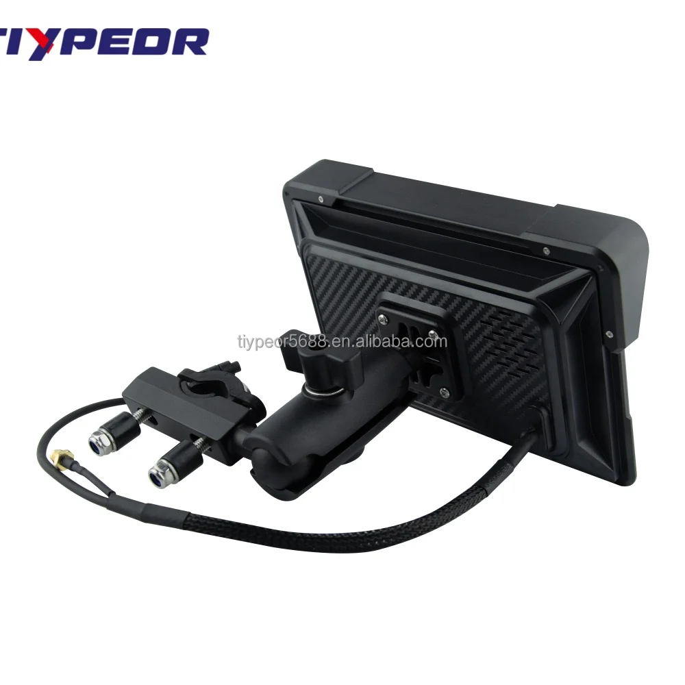 product tiypeor 7inch motorcycle portable navigation gps wireless apple carplay android auto android 130 232gb motorcycle touch screen-6