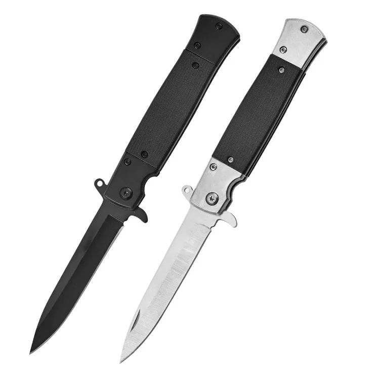 Factory Direct Sale OEM Support: Stainless Steel Outdoor Camping Knife With PP Handle_voghion.com