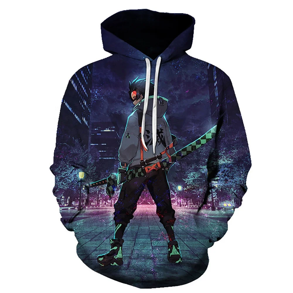 Unisex Anime Cosplay 3D Digital Printing Berserk Anime Weird Jacket Oversized Hoodies Cheap Casual Hoodie Men