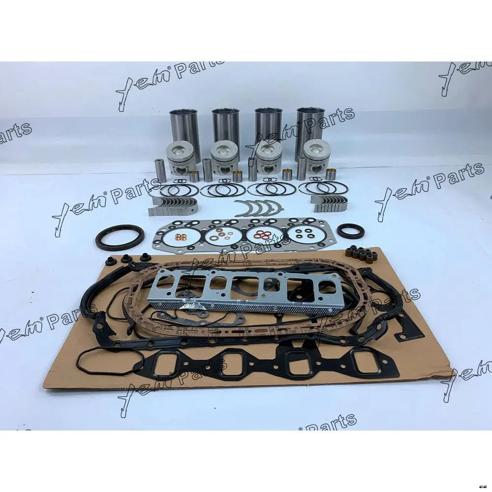 Repair Kit With Piston Rings Liner Gaskets Bearings Fit for Isuzu 4JB1