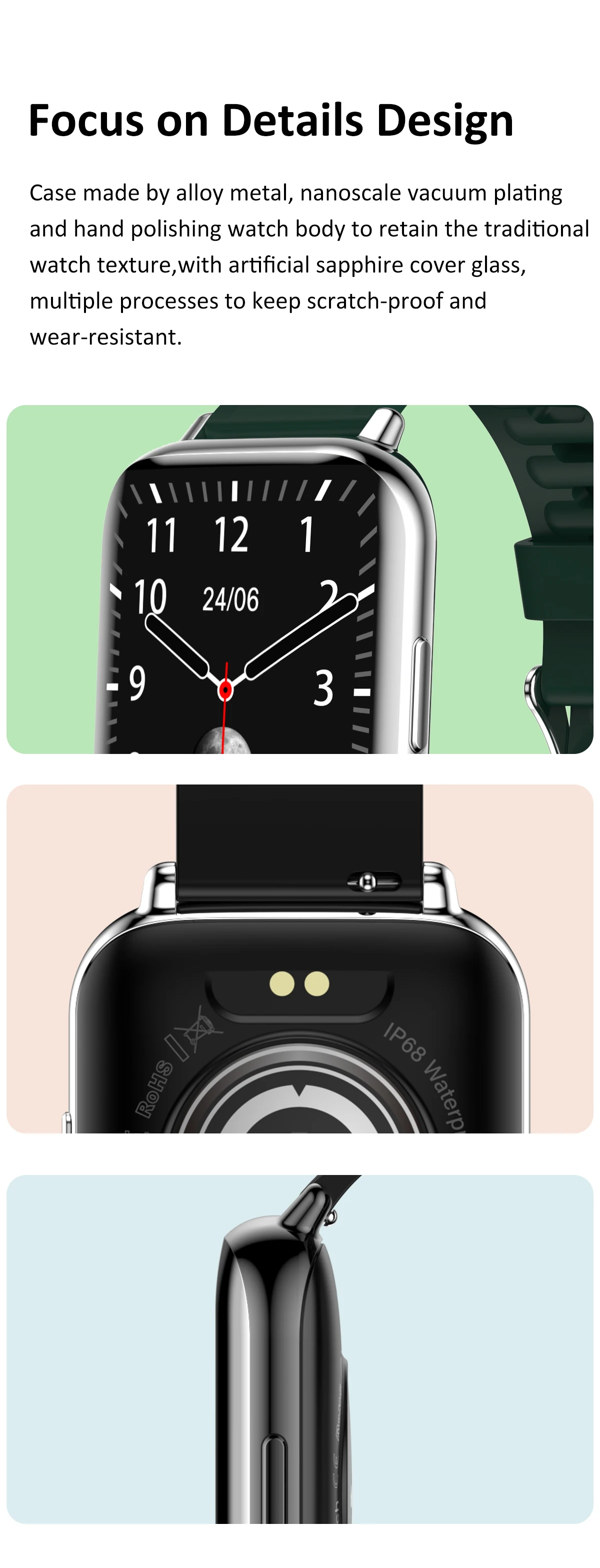 Linwear Lw31 Smart Watches 1.7