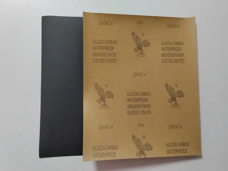 High Quality Water Sandpaper 60grits 5000 grits Abrasive paper