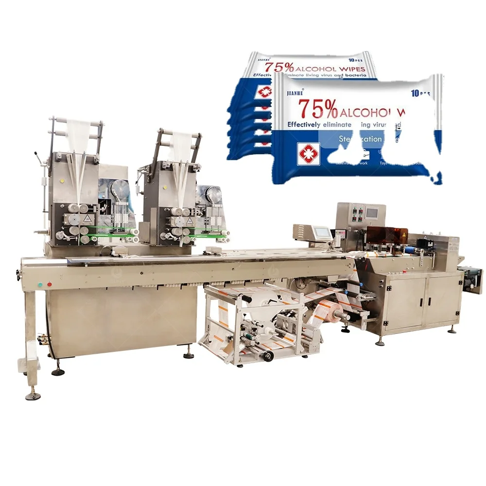Автоматические спиртовые влажные салфетки для малышей бумажные саше изготовление упаковочной машины