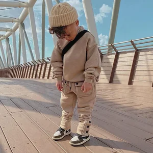 Wholesale Kids Clothes Manufacturer Private Label Custom Color Children Clothing Kids Clothing Set Manufacturers