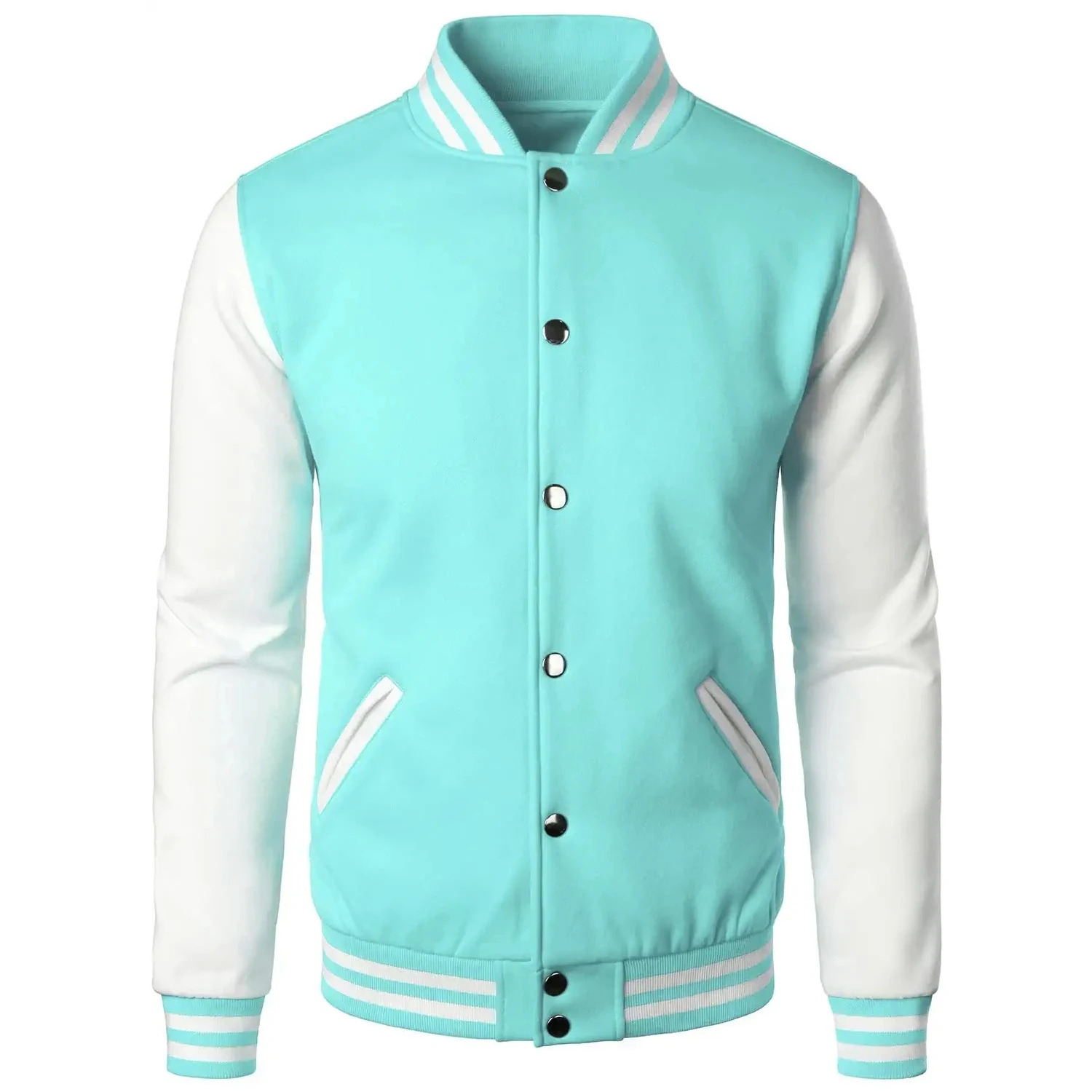 Design Baseball letterman Long Sleeves Unisex Sports Wear Sweatshirt Varsity Jacket mens_voghion.com