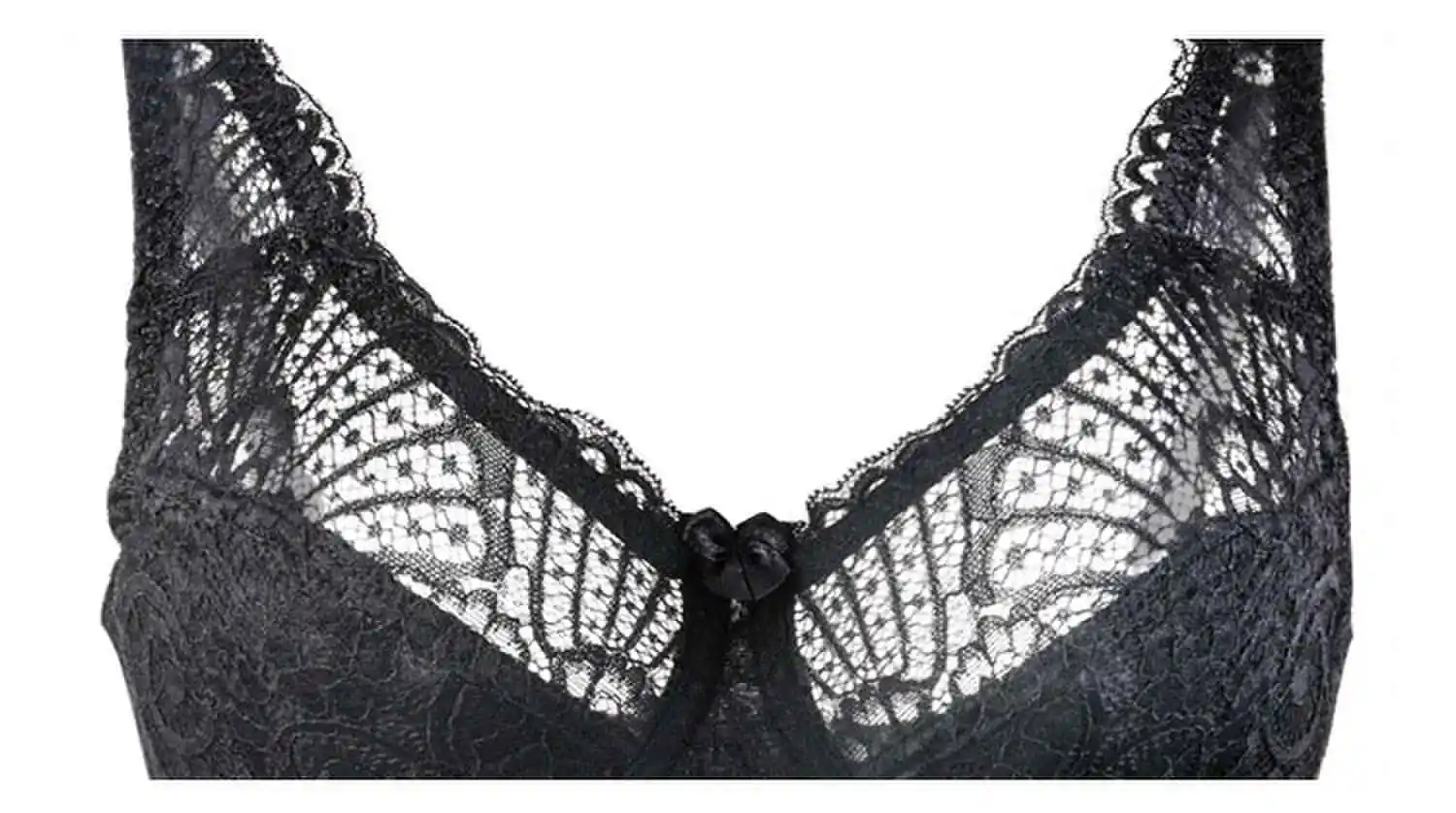New European And American Lace Ultra-thin Bras Gather Steel Rings Large ...