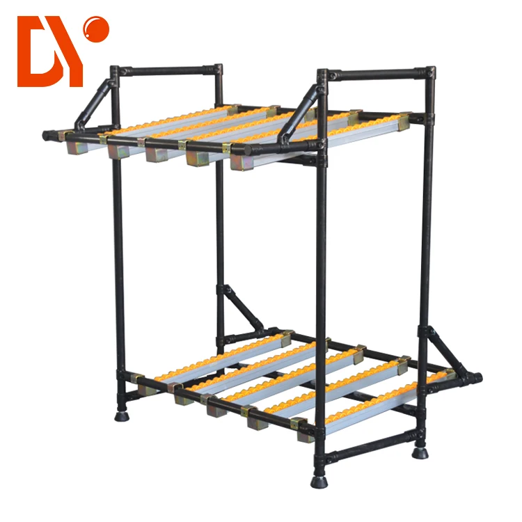 Customization Industrial Sliding Warehouse Shelf Galvanized Pallet Racks