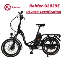 Raider-UL039S city bike E-Bikes UL2849 Certification SAFETY ,750W Motor UL2271-52V20AH SAM-SUNG BATTERY Multifaceted cargo ebike