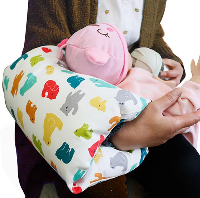 portable travel cotton nursing arm pillow
