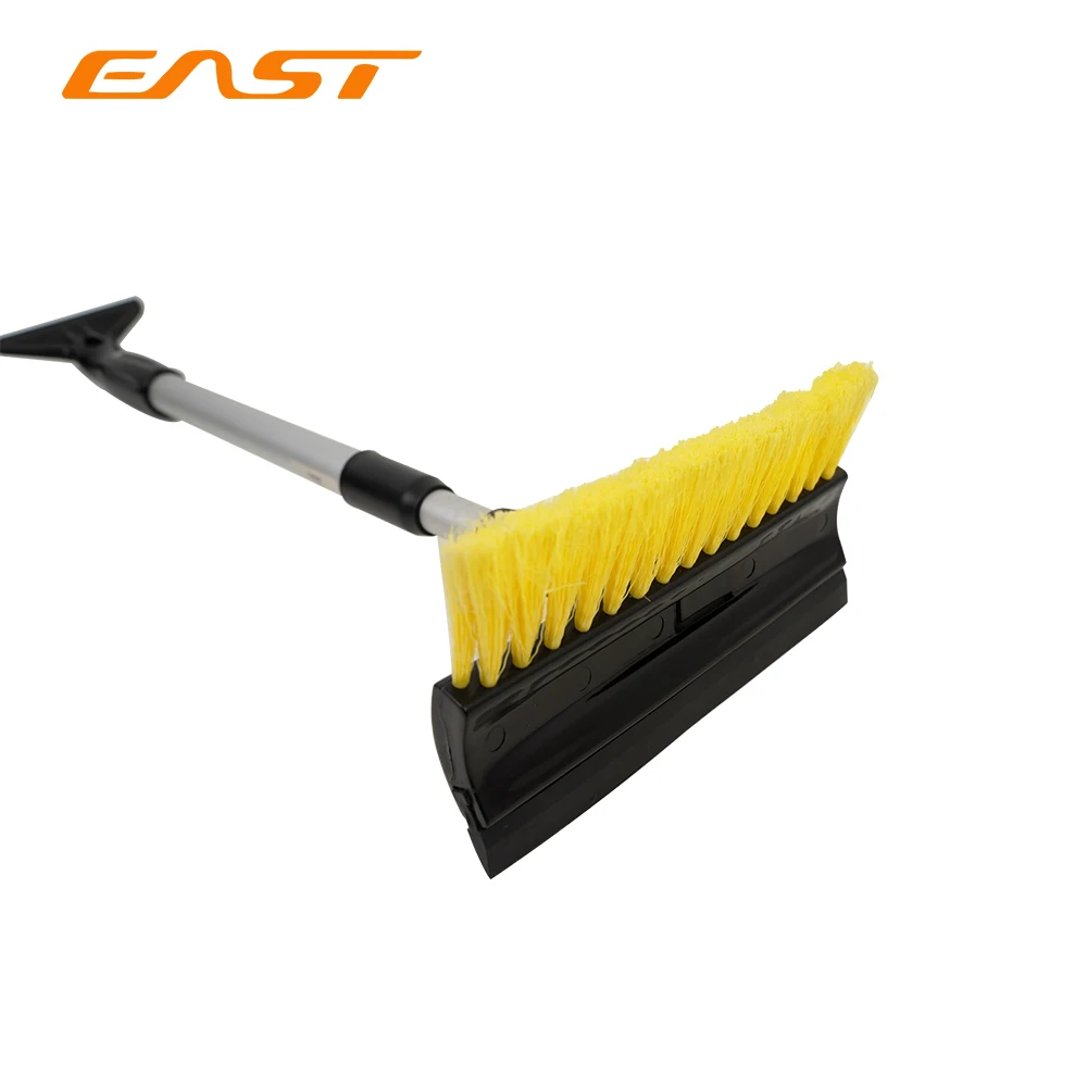 Складная щетка для очистки автомобиля от снега с алюминиевой