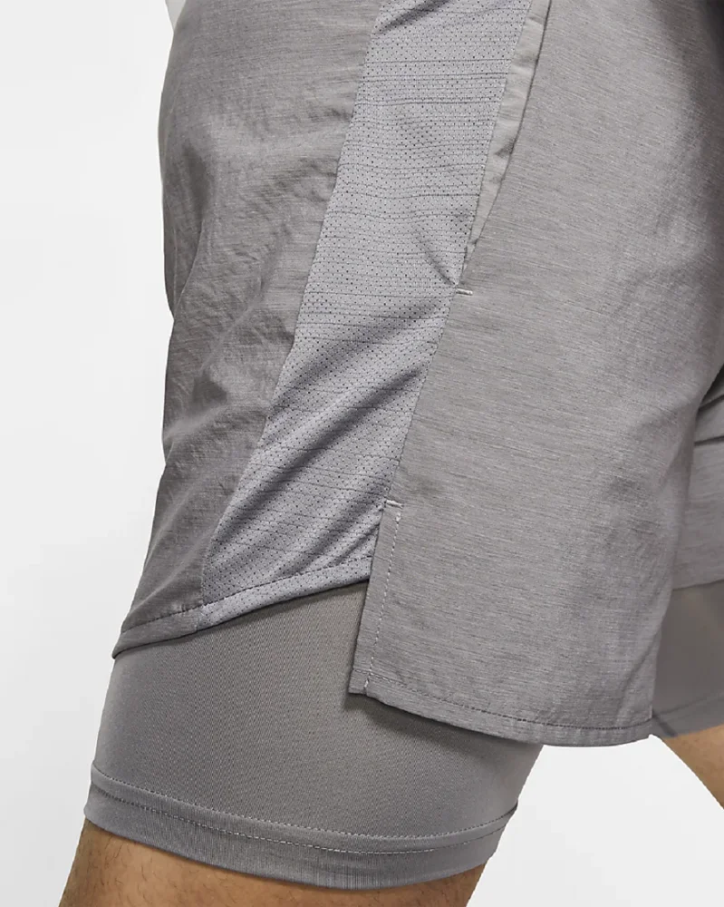 Чистые Платиновые удобные тренировочные шорты следующий уровень крутые регулируемые тренировочные мужские шорты